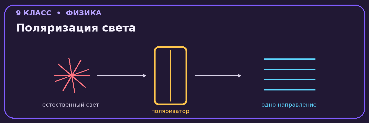 Поляризация света